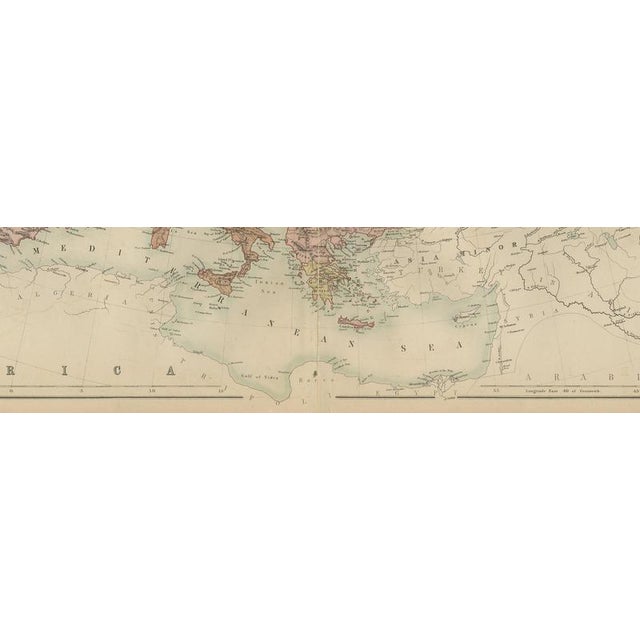 19th Century Antique Map of Europe from Blacks General Atlas, Edinburgh, 1870 For Sale - Image 5 of 9