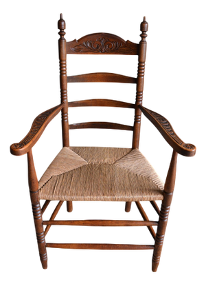 Antique Chair in Oak, 1900s