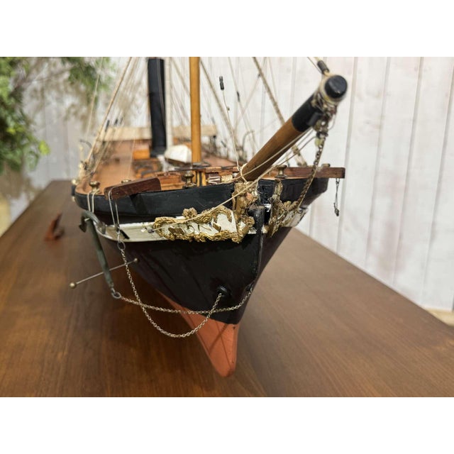 Black Model of the Ocean Liner SS Great Britain, 1978 For Sale - Image 8 of 18