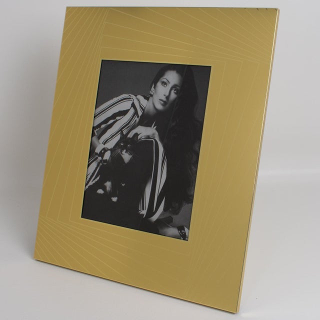 Italian designer Umberto Mascagni from Bologna designed this mesmerizing picture frame in the 1970s. The piece boasts...