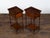 Pair of French 19th Century Mahogany Tray Top Bedside Tables with Two Drawers For Sale - Image 10 of 12