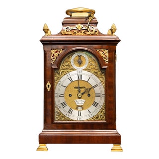 English Bracket Clock by Percival Mann, London, United Kingdom, 1765 For Sale