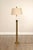 Vintage Brass Floor Lamp With Shade For Sale - Image 9 of 18