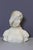 Early 20th Century Alabaster Bust of a Young Woman with a Golden Headdress, 1900 For Sale - Image 5 of 15
