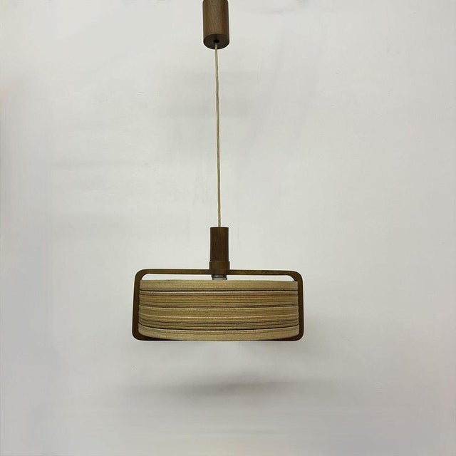 Teak Hanging Lamp from Temde Leuchten, 1970s For Sale - Image 16 of 18