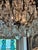 Gold 19th C. French Louis XV Bronze and Crystal Chandelier For Sale - Image 8 of 10