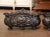 Pair of 19th Century French Louis XV Cast Iron Jardinières Signed Dechenard For Sale - Image 4 of 10