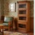 Wood Legacy 4 Stack Barrister Bookcase - Light Brown Walnut For Sale - Image 7 of 10