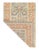 Traditional Pasargad DC Pasargad Turkish Hand Knotted Oushak Runner Rug For Sale - Image 3 of 3