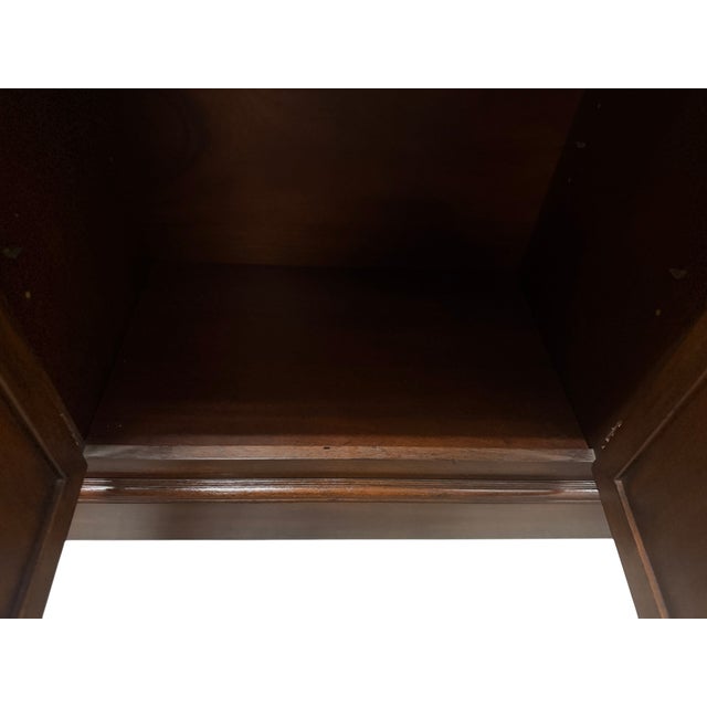 1950's Kittinger Mahogany Six-Door Credenza For Sale - Image 11 of 15