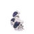 Stunning 10K White Gold Cabochon Amethyst and Diamond Jewelry Set Elevate your collection with this exquisite vintage...