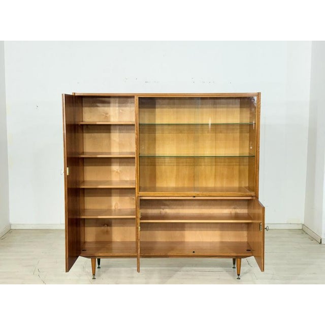Mid-Century Living Room Display Cabinet, 1960s For Sale - Image 3 of 15