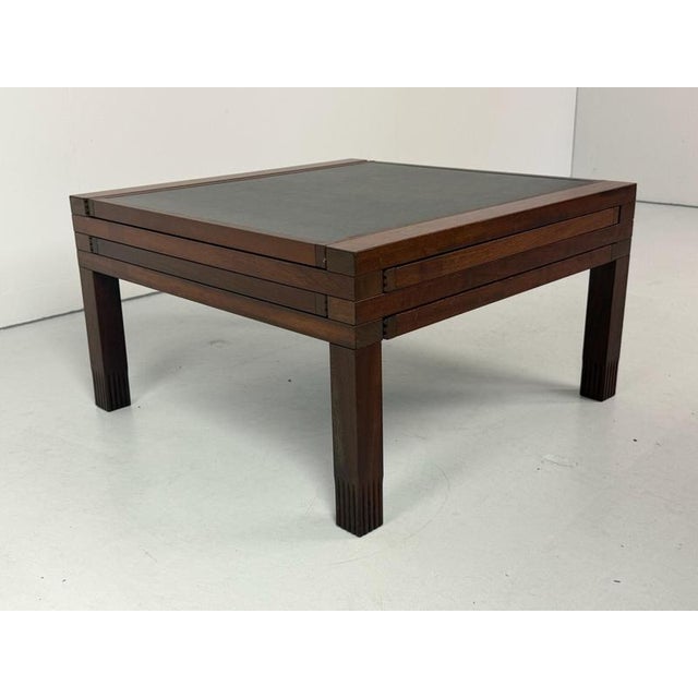 Hexa Coffee Table attributed to Bernard Vuarnesson for Bellato Int., 1980 For Sale - Image 4 of 11