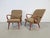 Mid-Century Armchairs and Ottoman in Teak, 1960s, Set of 3 For Sale - Image 6 of 15