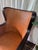 Mid-Century Modern 1960s Sculptural Mid-Century Modern Bentwood Lounge Chair With Cane Panels and Leather Seat For Sale - Image 3 of 6