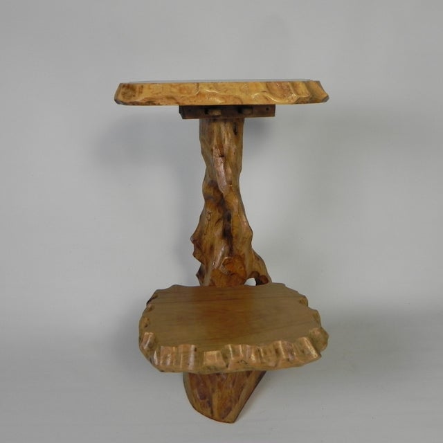 Mid-Century Modern Vintage Plant Table with Shelves, 1950s For Sale - Image 3 of 17