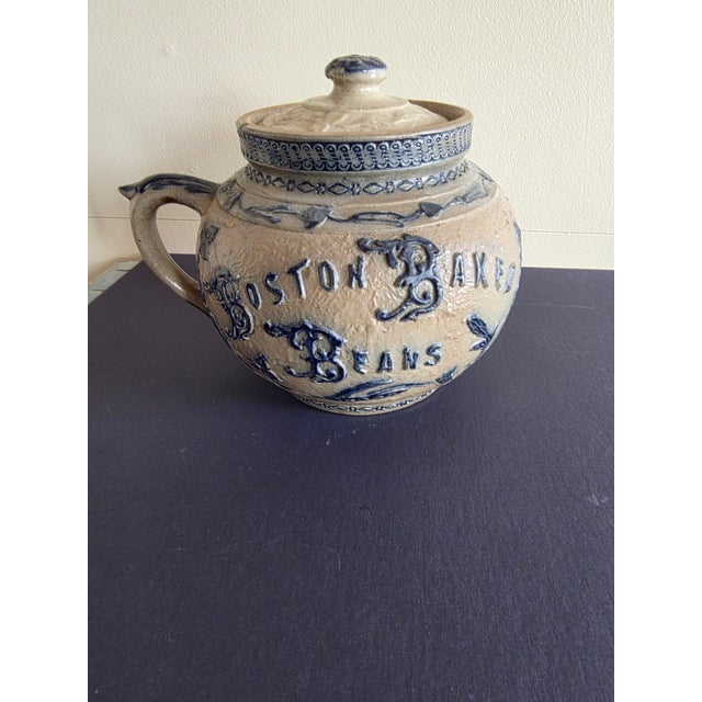 Stoneware Boston Baked Beans Pot For Sale - Image 9 of 11