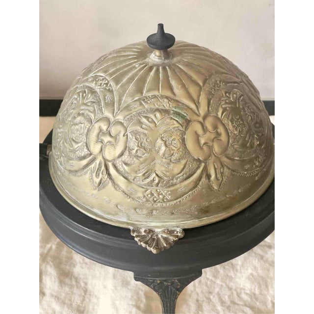 1970s Vintage Moroccan Wabi-Sabi Retractable Food Warmer, 1970s For Sale - Image 5 of 9