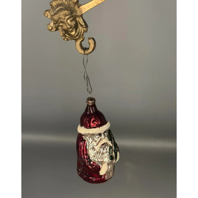 1920's Set of 4 Sant Nicholas Glass Ornaments For Sale In New York - Image 6 of 9