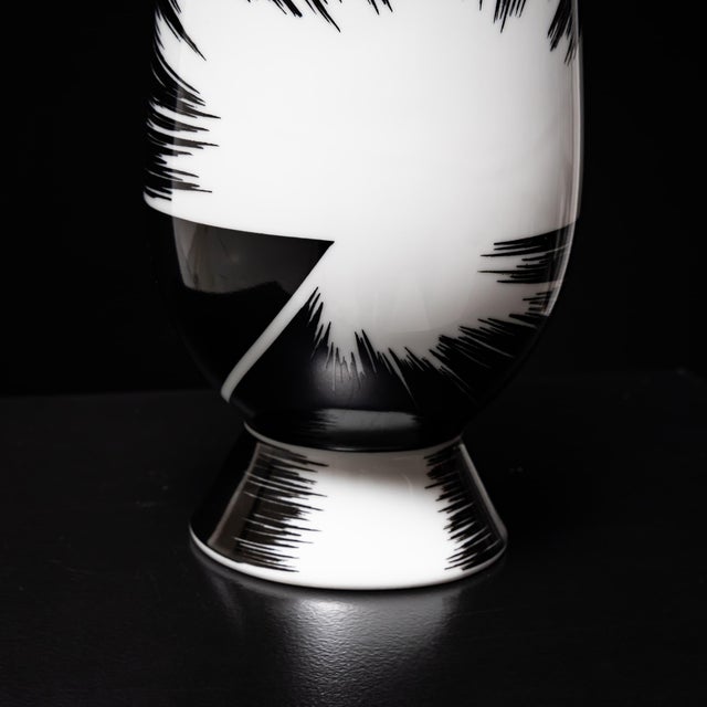 Black Lidded Vase No. 36 by Alessandro Mendini for Alessi, Germany For Sale - Image 12 of 12