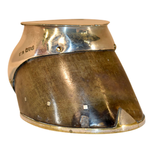 Sterling Silver Mounted Inkwell, Circa 1920