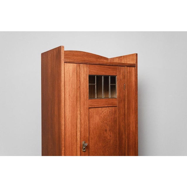 Art Nouveau Cabinet in Oak For Sale - Image 6 of 18