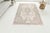 Turkish 1960s Muted Sage Green and Soft Rose Pink Turkish Rug For Sale - Image 3 of 10