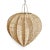 2020s Contemporary Raw Rattan Starfruit Pendant Light Medium For Sale - Image 5 of 9