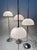 Height-Adjustable Mushroom Floor Lights with Chromed Tulip Bases by Frank Bentler for Wila Leuchten, West Germany, 1960s, Set of 4 For Sale - Image 9 of 18