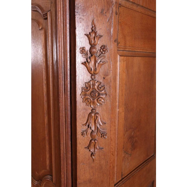 2000 - 2009 Large Baroque Cabinet with Carvings, 1770 For Sale - Image 5 of 8