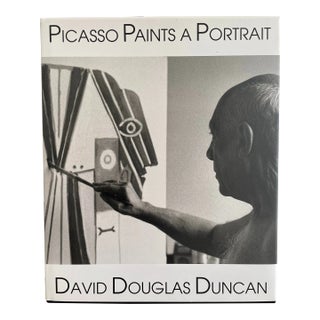 Picasso Paints a Portrait by David Douglas Duncan, Library or Coffee Table Book, 1996 New York For Sale