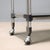 Glass Vintage Kitchen Trolley in Chromed Metal and Glass, Italy, 1970s For Sale - Image 7 of 9