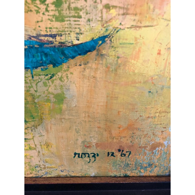 1960s Original Contemporary Oil Painting of Eagle For Sale - Image 5 of 9