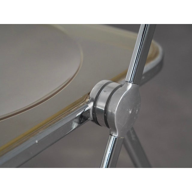 Brown Plia Folding Chairs by Giancarlo Piretti for Castelli, Italy, 1970s, Set of 2 For Sale - Image 8 of 11