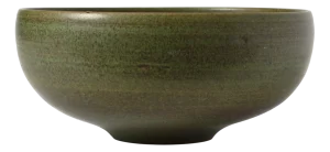 Green Studio Pottery Bowl by Antonio Lampecco, 1976