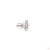 Silver 2.5 Carat Round Brilliant Cut Diamond Gold Earrings, Pair For Sale - Image 8 of 9