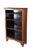 Antique mahogany bookshelf or bookcase featuring rectangular form with four adjustable shelves. Dimensions: 33.5" x 12" x...