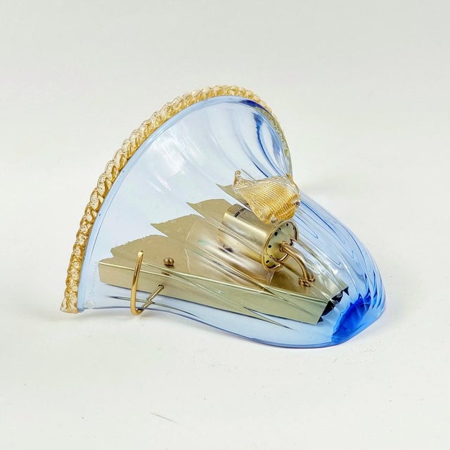 La Murrina Murano Art Glass Wall Lamps, 1990s, Set of 2 For Sale - Image 6 of 11