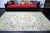 Textile Oversize Vintage Floral Design Turkish Handmade Area Rug For Sale - Image 7 of 11