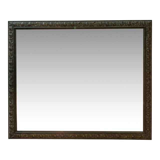 Hand Crafted Italian Wood Mirror For Sale