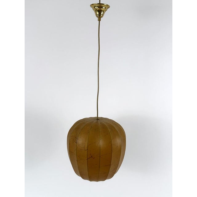 Mid-Century Modern Cocoon Pendant Lamp, Sweden, 1960s For Sale - Image 16 of 18
