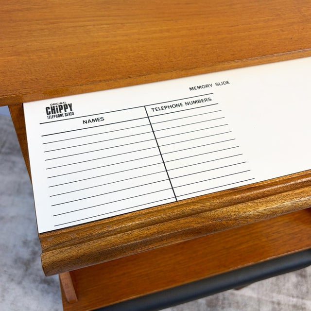 Phonette Telephone Table from Chippy Heath, 1960s For Sale - Image 10 of 14