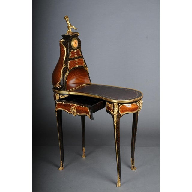 Louis XV Desk in the Style of F. Linke, Paris For Sale - Image 10 of 18