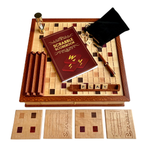Ultra Deluxe Wood Scrabble Board
