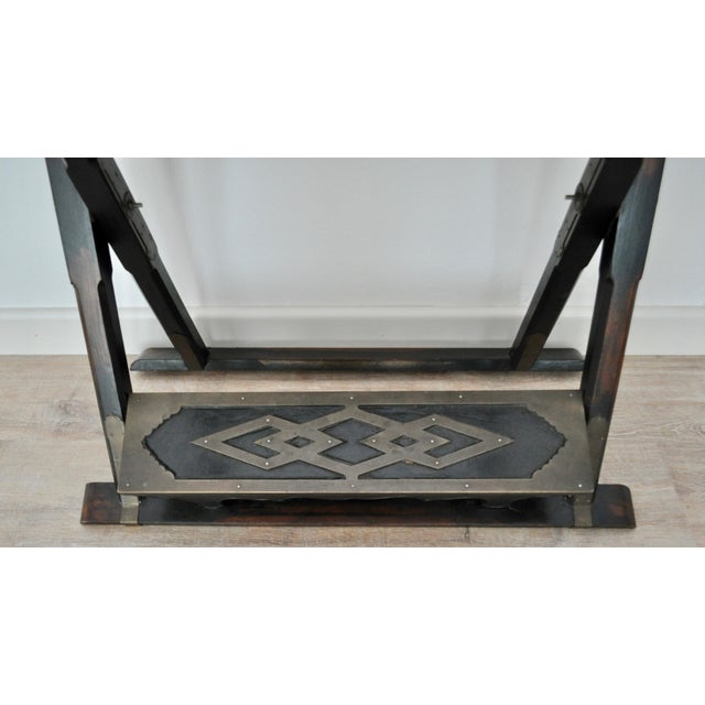 Antique Folding Lounge Chair For Sale - Image 12 of 17