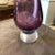 1970s 1970s Italian Mid-Century Modern Tall Purple Murano Glass Vase For Sale - Image 5 of 13