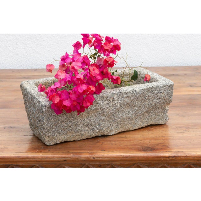 Large Himalayan Stone Grain Basin For Sale In Los Angeles - Image 6 of 6