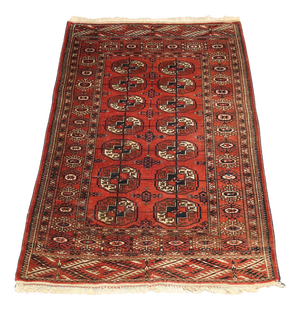 Vintage Bukhara Rug, Turkmenistan