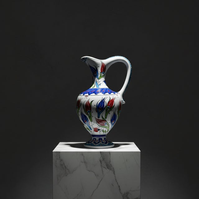 The Silhouette of Tradition: The Footed Tulip Pitcher There is a reason classics never go out of style. This Handmade...