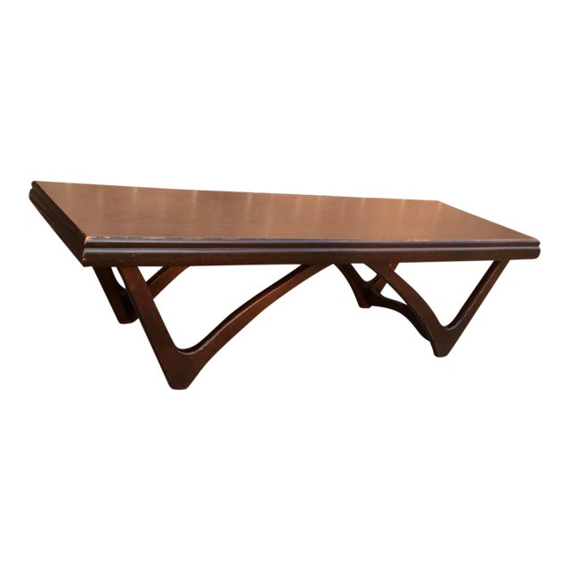 Mid-Century Modern Sculptural Coffee Table / Bench Manner of Adrian Pearsall For Sale
